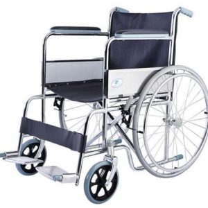 Easy portable folding standard wheelchair