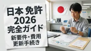日本の運転免許ルール2026
